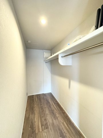 月寒東4条18丁目　一戸建ての収納|２階ウォークインクローゼット