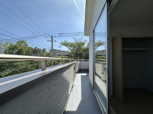 神戸市垂水区南多聞台5丁目新築戸建C号地のバルコニー