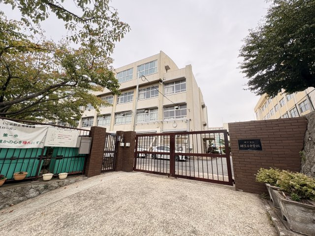 神戸市垂水区南多聞台5丁目新築戸建C号地の周辺|神陵台中学校まで約850ｍ