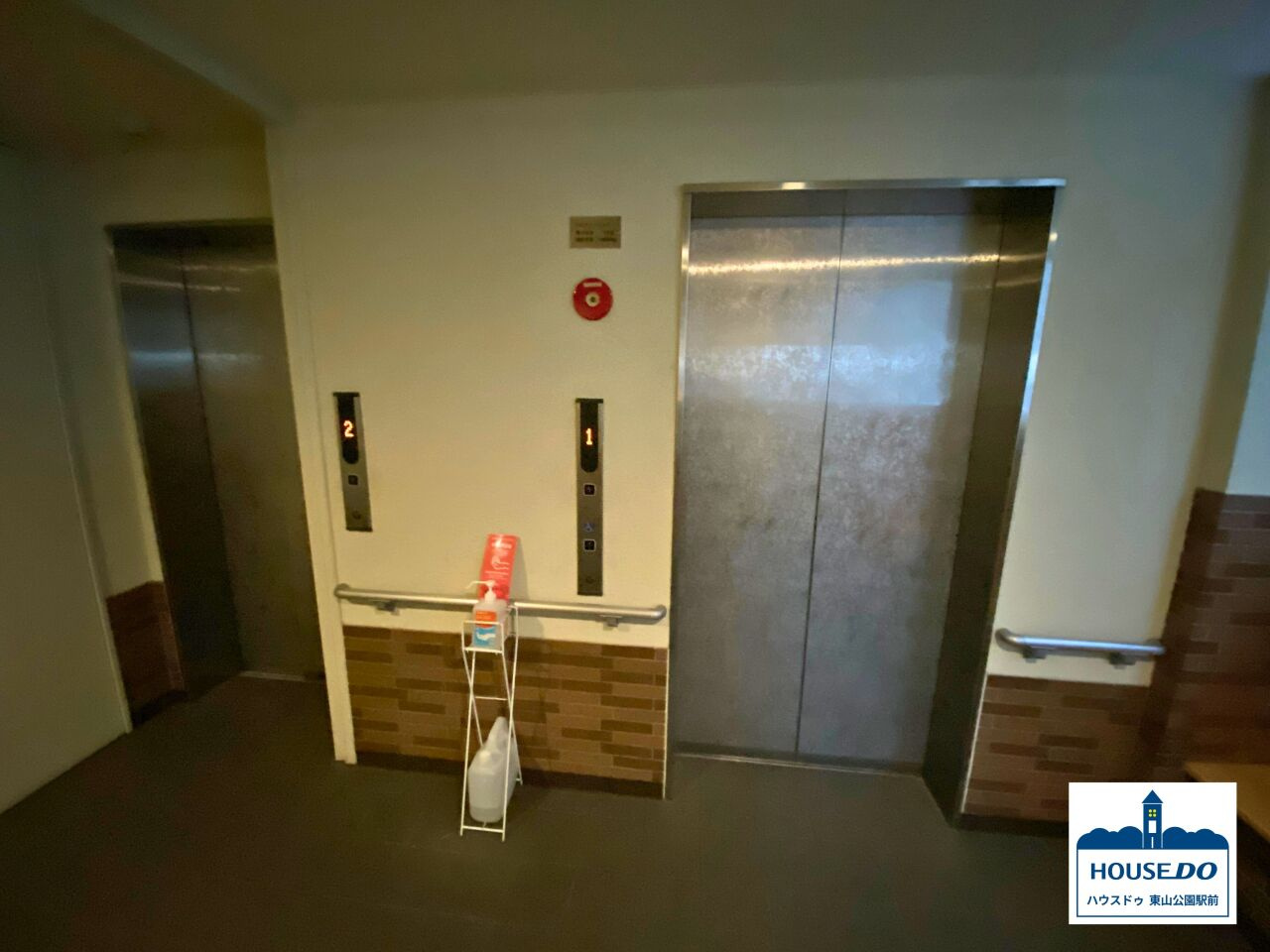 ペット可！R8,1月リフォーム済！D'グランセ代官町のその他共用部分|エレベータは2基設置されています。