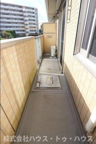 クレシアコートのバルコニー