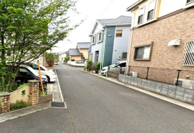 【中古】川越市的場中古住宅の前面道路含む現地写真|前面道路含む現地写真です