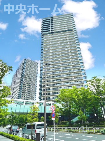 シティタワーズ東京ベイウエストタワーの外観|2017年7月築・免震タワーマンション。ペットの飼育可能です。