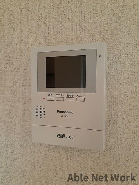 アベニールカルミアのセキュリティ|安心のカメラ付きインターホン