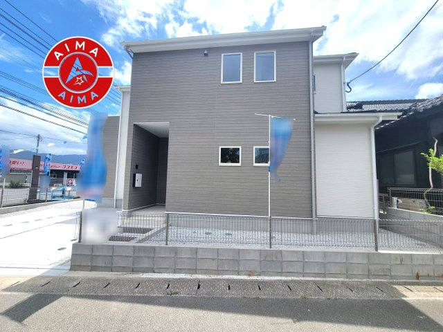 糟屋郡宇美町大字井野第5-3棟(1号棟)の外観|デザイン性のある外観です。