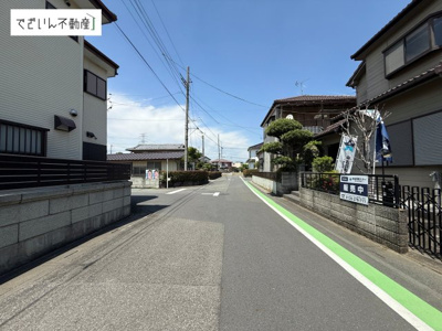 【前面道路含む現地写真】 | 熊谷市玉井南3丁目　中古住宅   | 現地(2026年5月撮影)