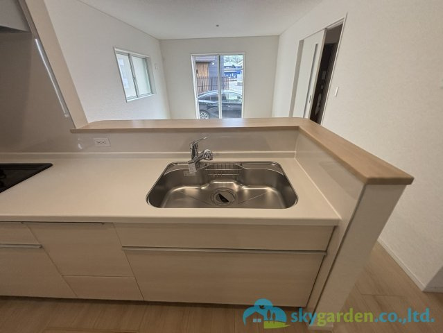 秦野市平沢第19　新築戸建　全１棟１号棟　のキッチン