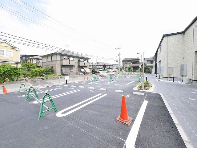フラン・ソレイユ　学園前の駐車場|駐車場に車を止められます