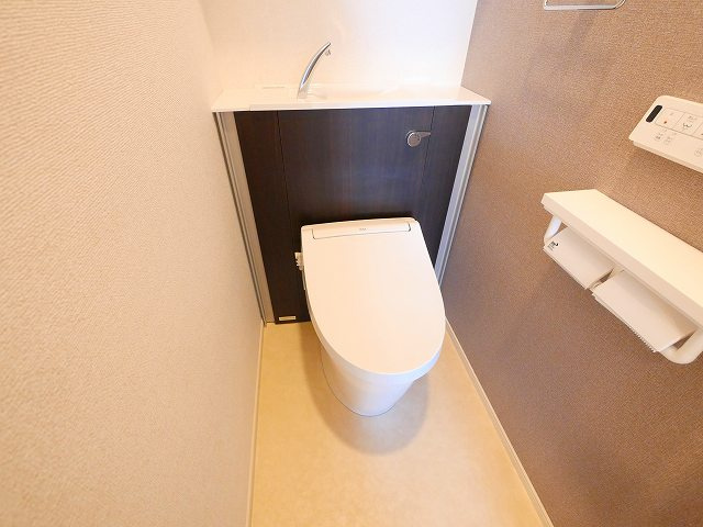 フラン・ソレイユ　学園前のトイレ|清潔感のあるトイレです