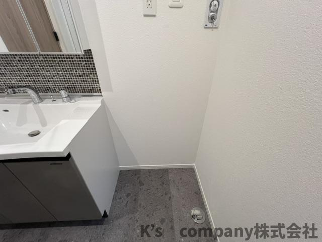 茅ヶ崎市南湖3丁目　新築戸建　1号棟のランドリースペース|洗濯機置き場♪