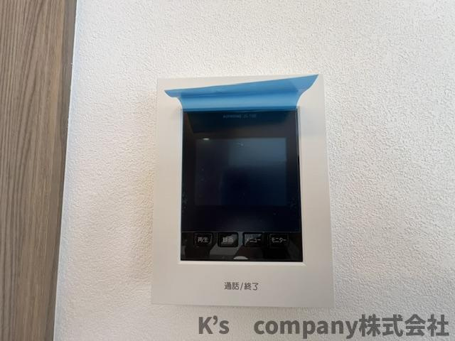 茅ヶ崎市南湖3丁目　新築戸建　1号棟のセキュリティ|訪問者の顔が見えて安心です♪