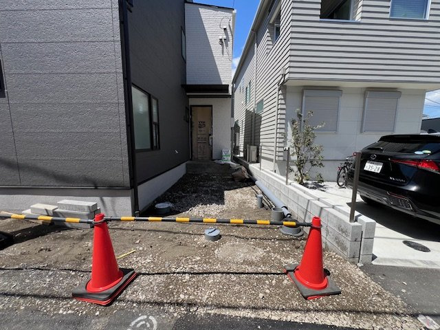 茅ヶ崎市南湖3丁目　新築戸建　1号棟の外観|2026.4月撮影◇◇