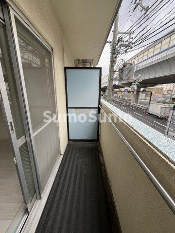 サンハウス御影本町のバルコニー
