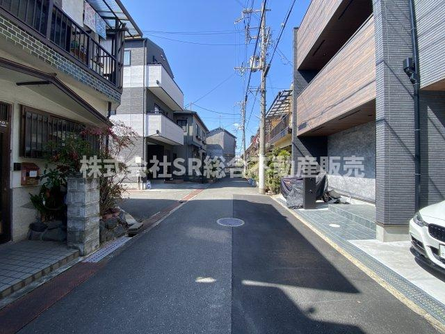 若江東町1丁目中古戸建の前面道路含む現地写真|前面道路含む現地写真です