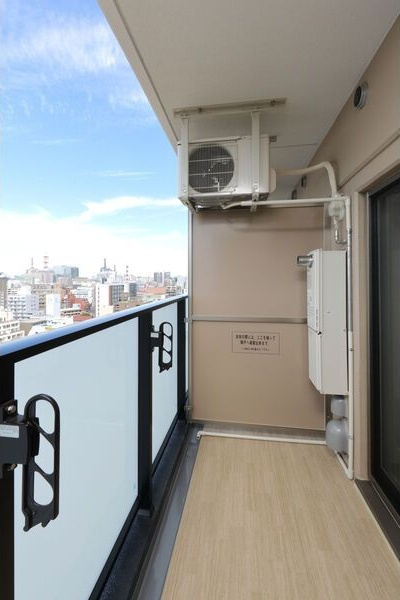 エステムコート名古屋新栄Ⅱアリーナのバルコニー