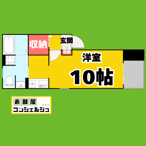シカモア　スクエアの間取り