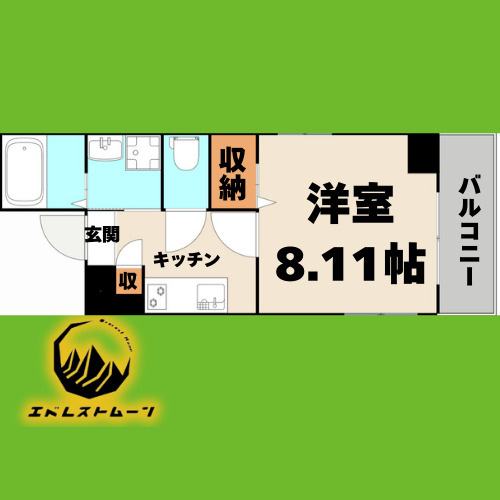 シャルマン新栄の間取り