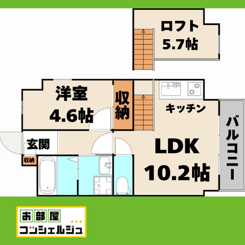 グランフォート新瑞橋の間取り