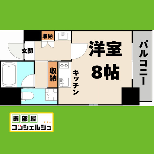 ル・ブルー鶴舞の間取り