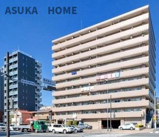 レクセル新子安の外観|100戸の大規模マンションなので管理体型も良好なマンションです。