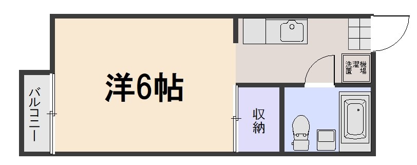 コーポYOUの間取り