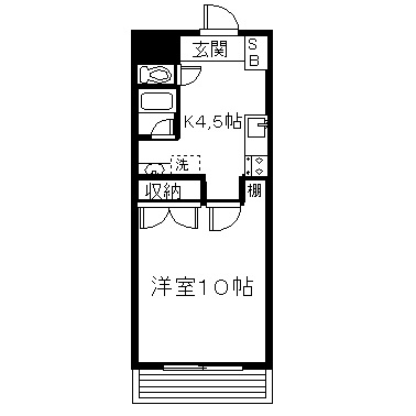 佐々木ビルの間取り