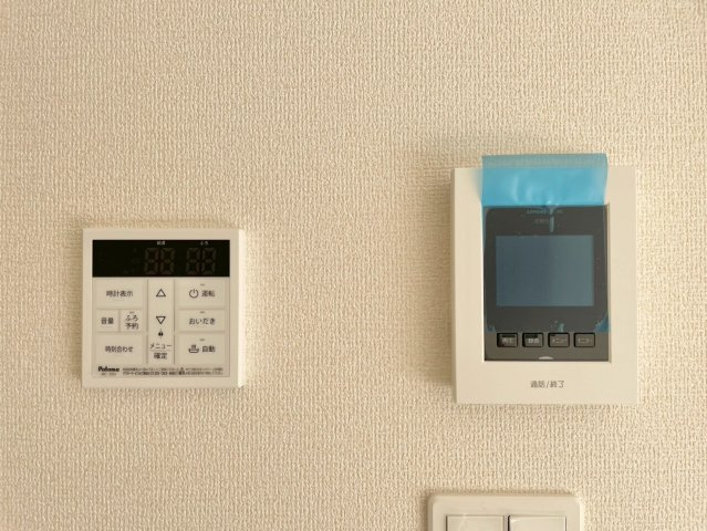 日立市滑川本町3期　新築戸建の防犯設備|防犯対策に効果的な録画機能付き。不審な訪問者にも直接対応せず、モニターで確認できるので、お子様のお留守番も安心。