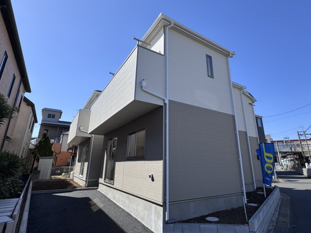 松戸市五香南１丁目新築戸建（五香南第１）の外観|2号棟外観・完成済み内覧可能です！