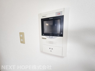 【セキュリティ】 | パルメーラ立花南　南東角部屋 | TVモニターホン付きです♪来客様のお顔が確認できます！