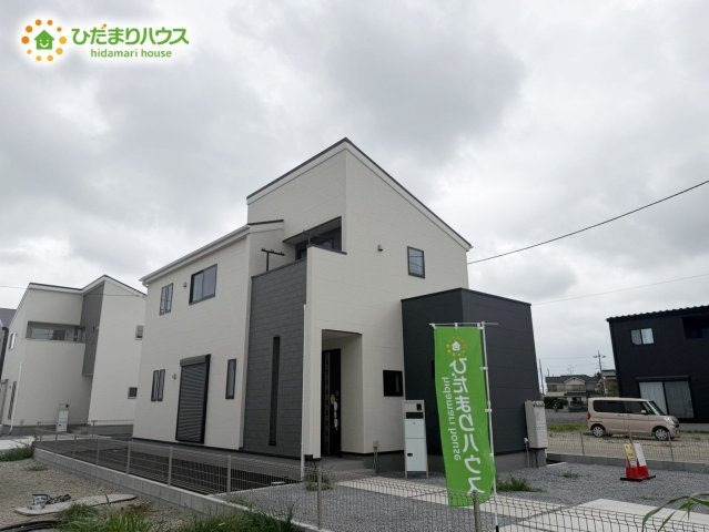 木間ヶ瀬Ⅵ（独立戸建10棟）　新築戸建　1号棟の外観|接道：東側約3.9ｍ公道