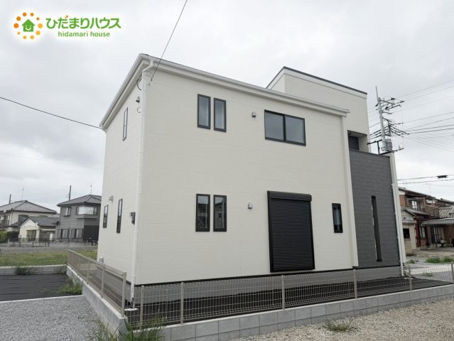 木間ヶ瀬Ⅵ（独立戸建10棟）　新築戸建　1号棟の外観|ご見学可能です(^^)/是非お問い合わせ下さい♪