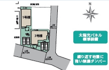 川越市的場　3(４)LDK＋パントリー＋WIC　並列駐車２台