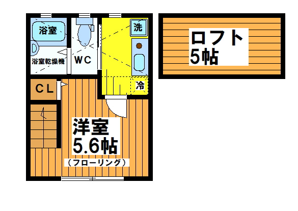 【間取り】 | バーミープレイス桜上水Ⅱ