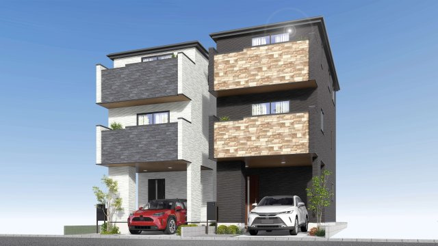 板橋区栄町　生活快適エリア　新築分譲住宅全2棟