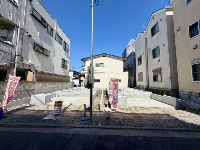 板橋区栄町　生活快適エリア　新築分譲住宅全2棟の外観|2026年5月撮影
