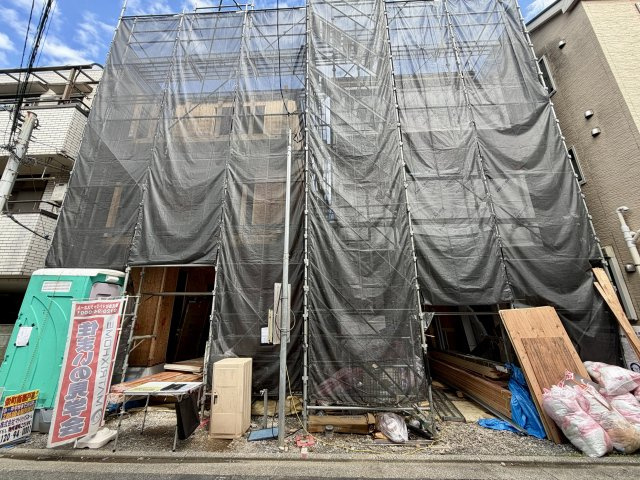 板橋区栄町　生活快適エリア　新築分譲住宅全2棟の外観|2026年9月撮影