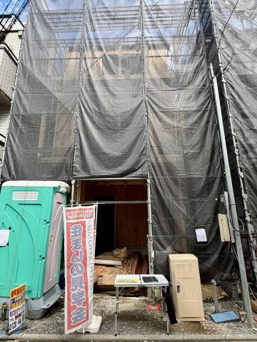 板橋区栄町　生活快適エリア　新築分譲住宅全2棟の外観|1号棟　外観　2026年9月撮影