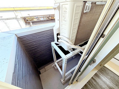 【バルコニー】 | Maison Blanche【名古屋市賃貸・アンダーロフト】