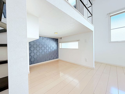 【居間・リビング】 | Maison Blanche【名古屋市賃貸・アンダーロフト】