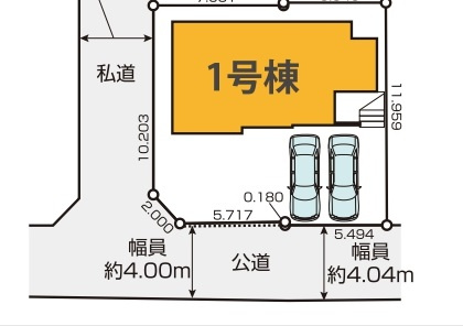 胡録台9期【松ケ丘小学校:徒歩3分】の区画図