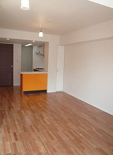 パークキューブ東品川の居間・リビング