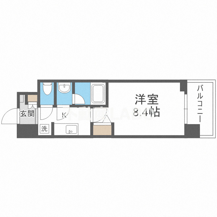 Splendide NAMBAIIIの間取り