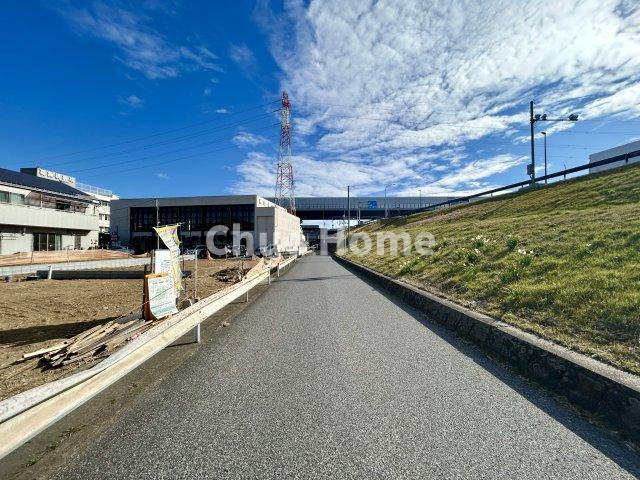 葛飾区東金町7丁目新築分譲住宅の前面道路含む現地写真|全面道路
