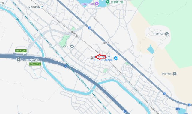 【地図】 | 姫路市別所町小林第6（全2棟）2号棟