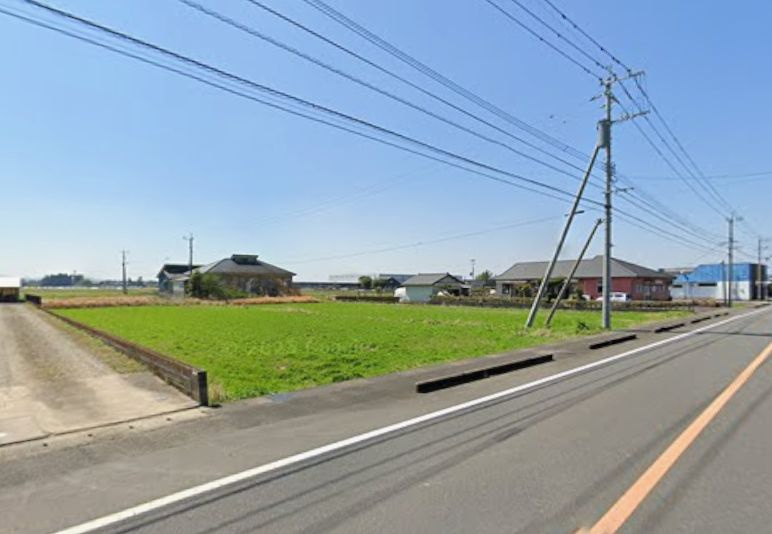 都城市高城町大井手の売地の外観