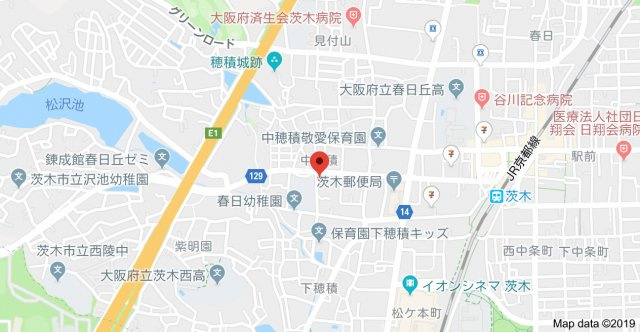 フジパレスカルディアＡの地図