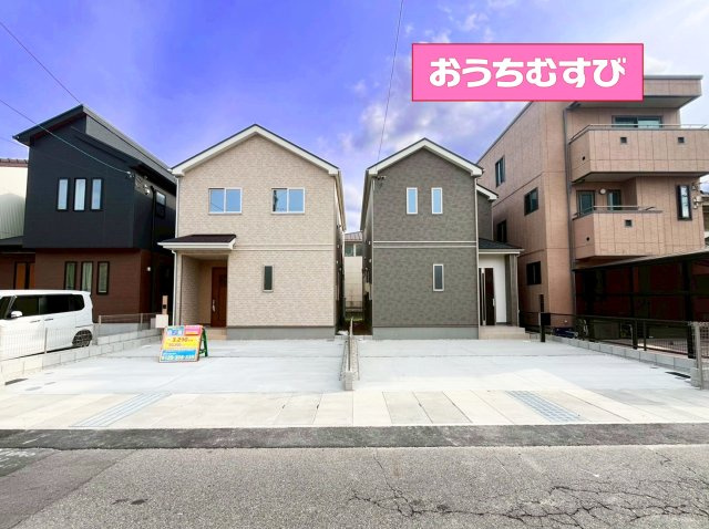 守山区川北町2期(全2棟)の前面道路含む現地写真