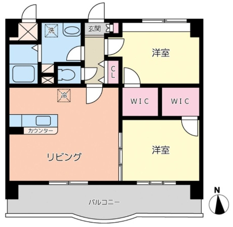 【間取り】 | レブリアント板付 | 現状優先