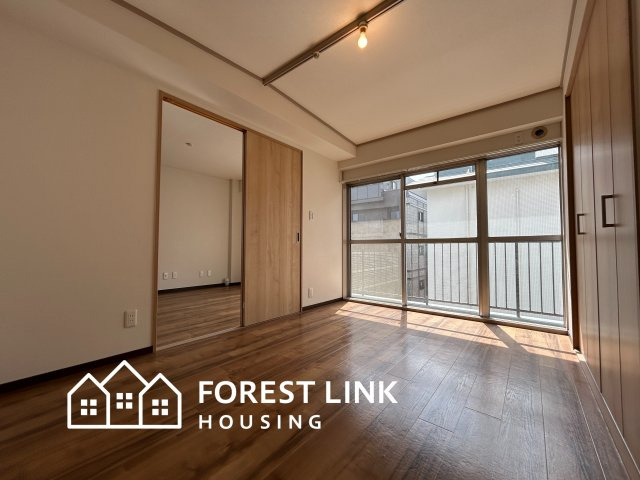帝塚山中央マンションの寝室