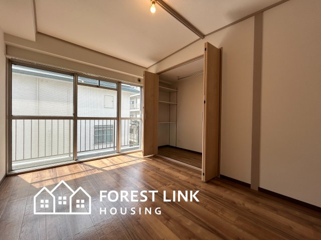 帝塚山中央マンションの寝室